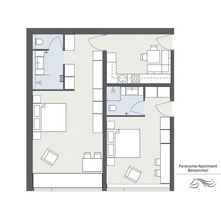 Апартаменты Bonawinkel Neu By Pferd Auf Wolke Гашум